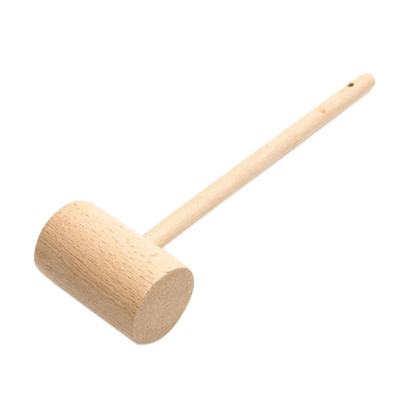

Wooden Hammer Mini Wood Mallets For Chocolate Seafood Lobster Crab Leather Crafts Jewelry Crafts Wood Craft Tools