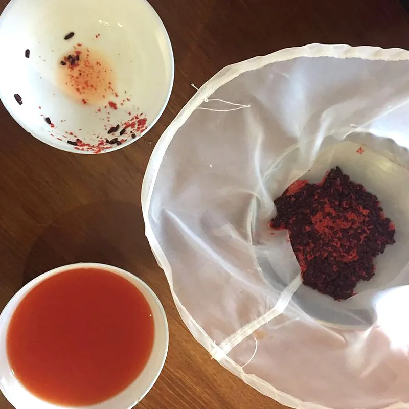 Сетчатый фильтр 120 для соевого молока остатков сока многоразовый нейлоновый