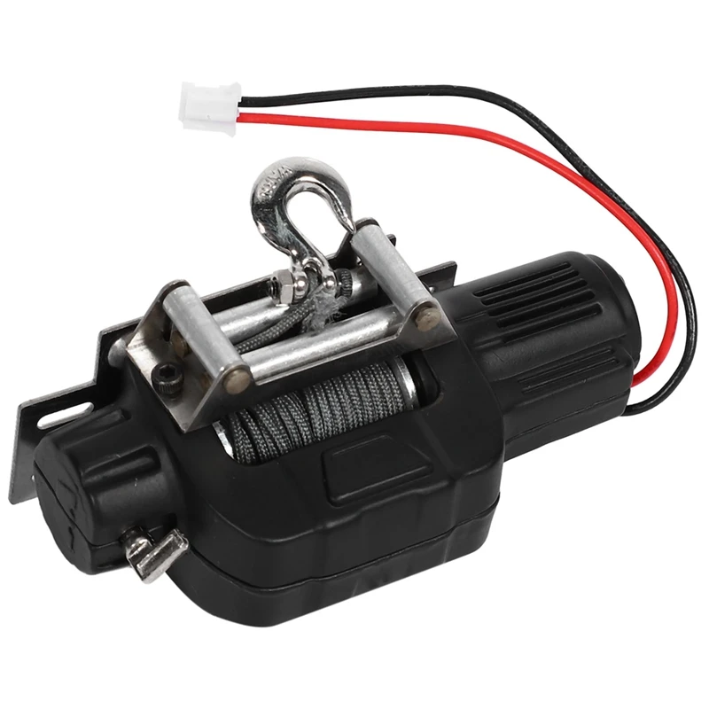 

RC Metal Automatic Motor Simulated Winch for 1/10 RC Crawler Car Axial SCX10 TRAXXAS TRX4 RC4WD D90 D110 KM2