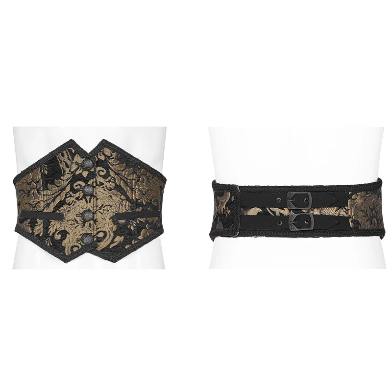 Мужской Жаккардовый Пояс в готическом стиле панк-рейв | Аксессуары для одежды