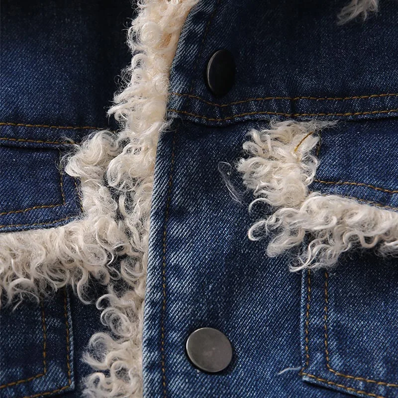 Scsech/детская зимняя куртка для снежной погоды кашемировое пальто из овечьей