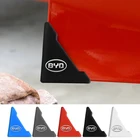 2 шт.компл. Силиконовая Защита от царапин для двери, защита от царапин под углом 90 градусов, защита от царапин для бампера BYD F3 F0 S6 F3R F0 F 3