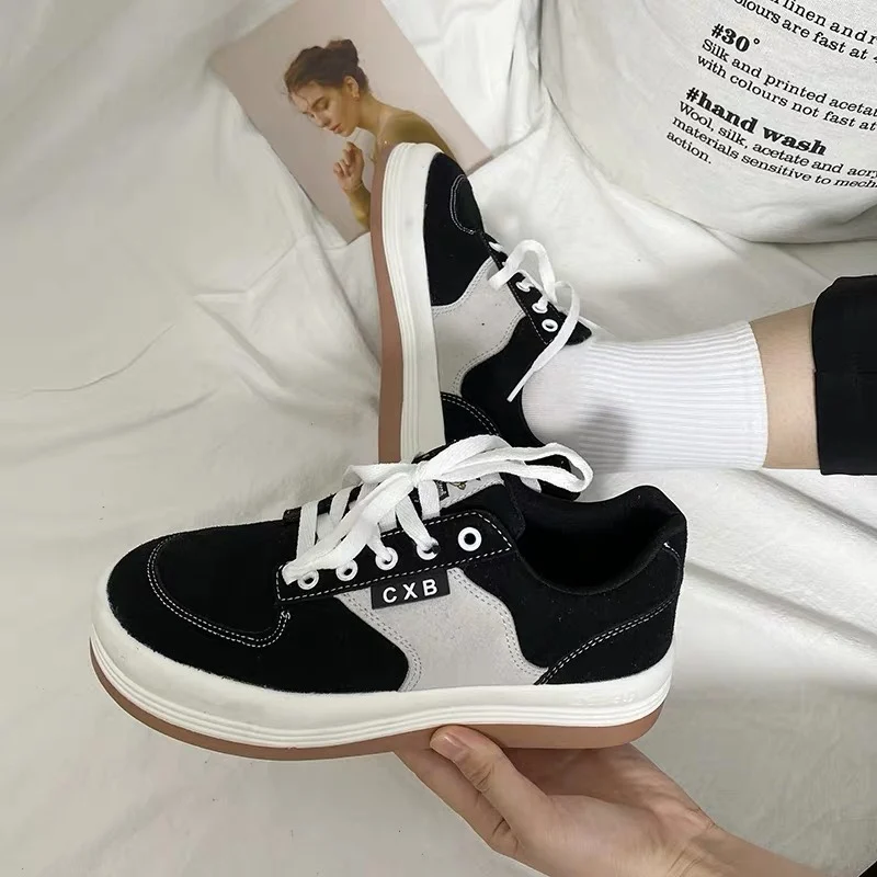 

Kawaii Platform Sneakers Women Vintage Round Head Sports Shoes 2021 Summer Fashion New Lolita Low Top Casual Ins Trend Flats