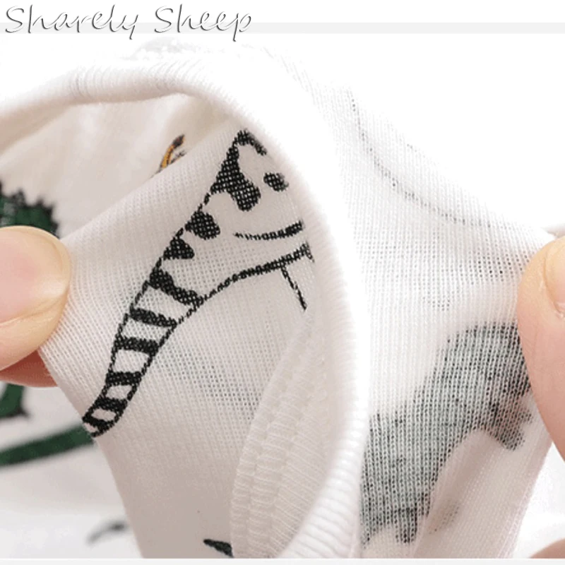 Sharely/Детские трусы-боксеры для мальчиков хлопковые трусы с принтом динозавра