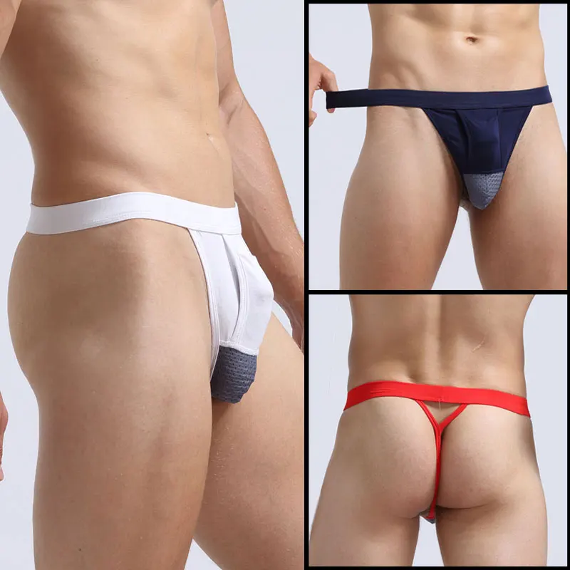 Men's Underwear Men's Underwear T-section Low Waist Summer Breathable Men's Underwear Men's Underwear Sexy