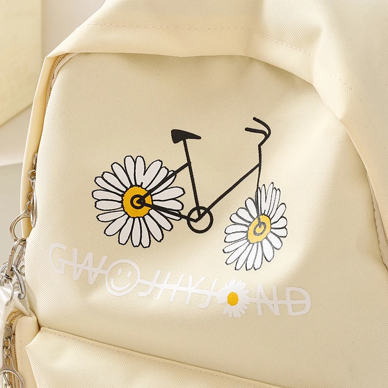 Школьные сумки для девочек-подростков розовый холщовый школьный рюкзак Женский