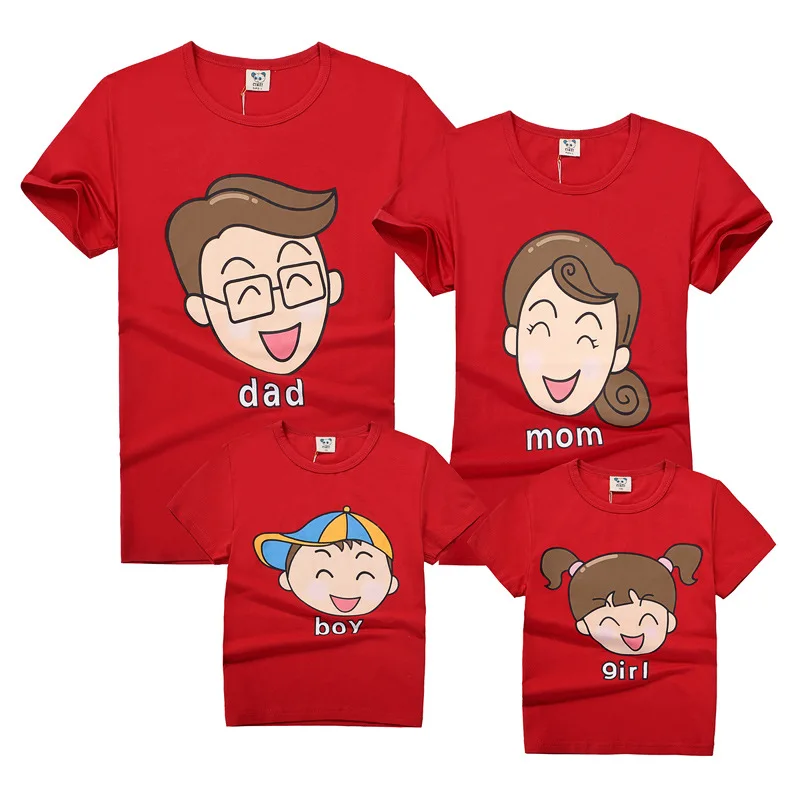 Одежда для папы мамы сына ребенка девочки семейная Одинаковая одежда лето 2020
