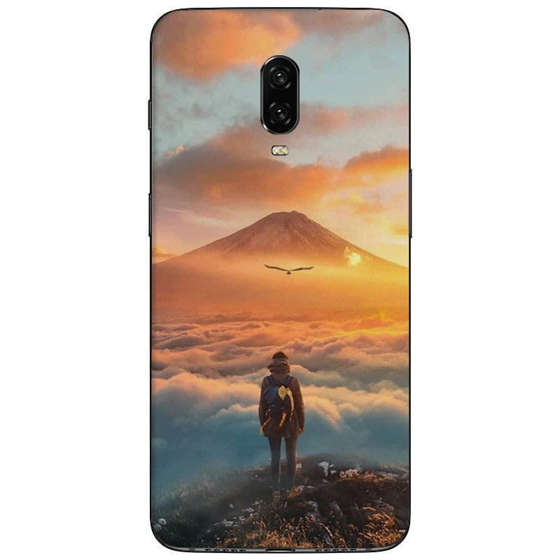 Мобильный чехол для телефона oneplus 5 6 комплектов/партия размер 6T 7 Pro Силиконовая