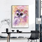 Камни в форме ромбакруглый 5d DIY алмазная живопись Фотографии Совы из Стразы мозаика, алмазная вышивка мультфильм Вышивка крестом на AZ877