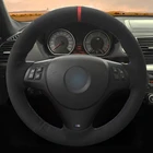 Чехол рулевого колеса автомобиля для BMW M Sport M3 E90 E91 E92 E93 E87 E81 E82 E88 X1 E84