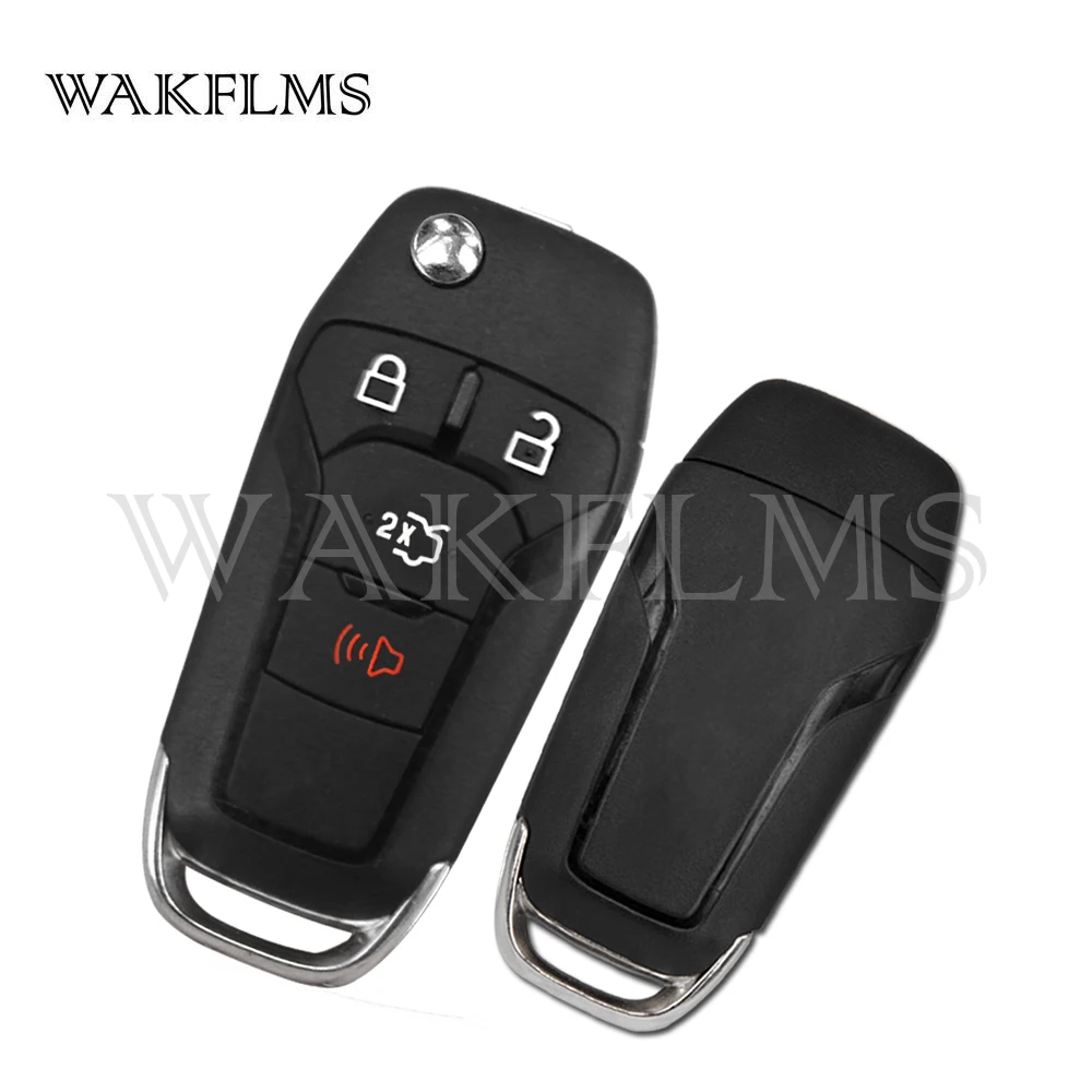 4 кнопки 315MHz 49 Chip HU101 Smart Flip Remote Key для Ford Fusion 2013 2014 2015 2016 2017 FCC ID N5F A08TAA IC 3248 A08TAA|Ключ от