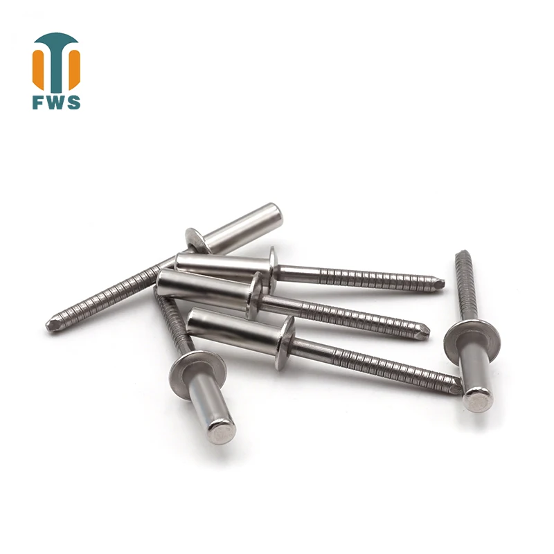 

10 шт., заклепки с потайной головкой из нержавеющей стали, M3, 2 *(6-18) мм