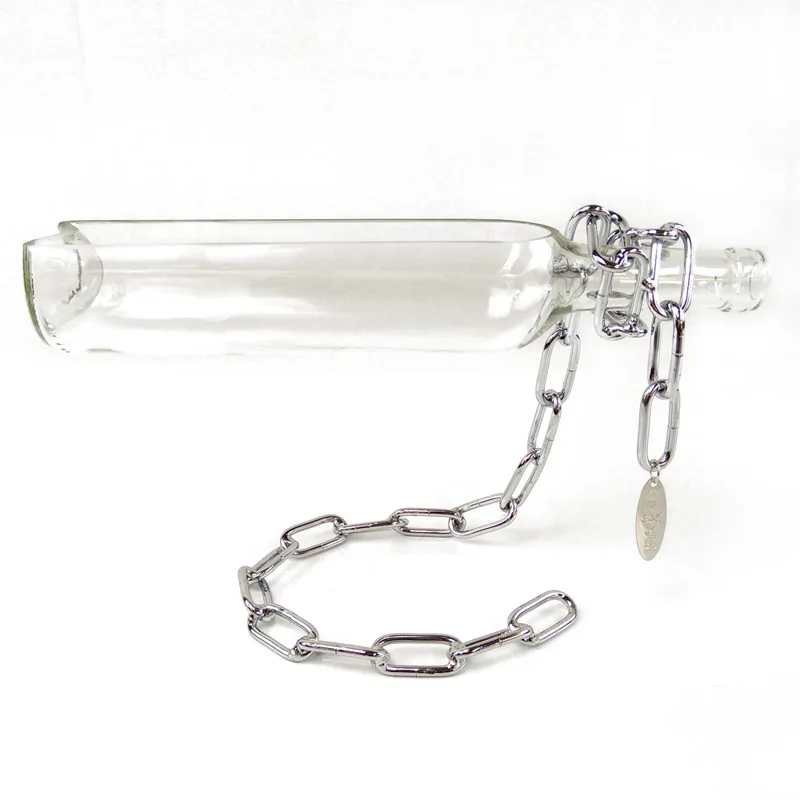 Креативный цветочный горшок с зеленым растением в горшке ваза для бутылки вина