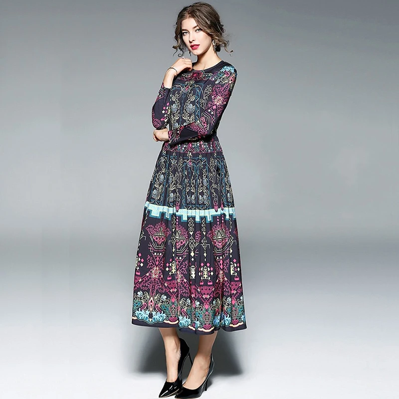 Новинка 2020 винтажное зимнее элегантное бальное платье с длинным рукавом тонкое