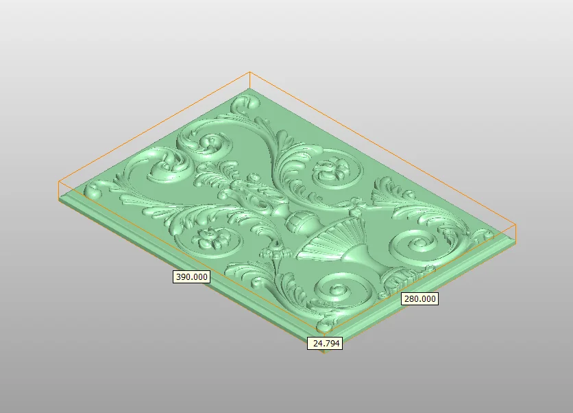 Изогнутая модель 3D файл формата STL ЧПУ маршрутизатор для резьбы ArtCAM Aspire type 3 JDpaint