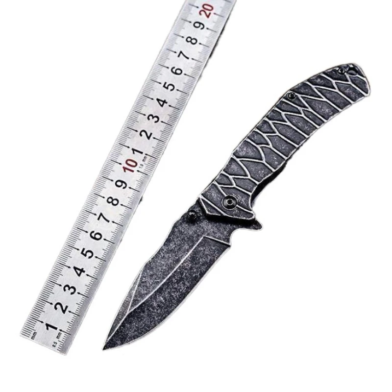 

High quality outdoor foldable knife portable tools self defense supplies small army knives field survival safety defense HW99