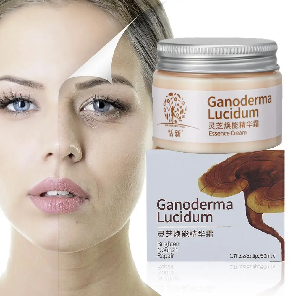 Светящийся крем Ganoderma Lucidum увлажнение восстановление Осветляющий увлажняющий