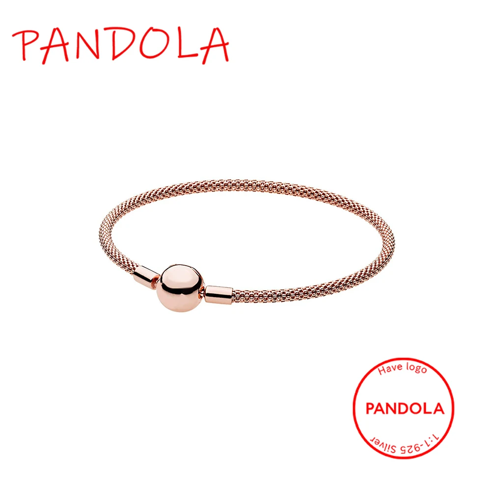 

Moments Rose Mesh Bracelet 586543