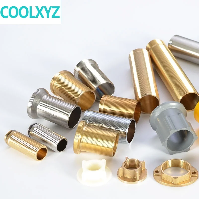 Удлинитель для кухонного смесителя с фиксированной ножкой и гайкой|Направляющие