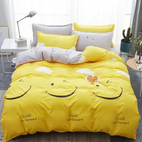 

MYLB 4pcs Kid Bed Cover Set Duvet Cover Adult Child Bed Sheets And Pillowcases Comforter Bedding Set