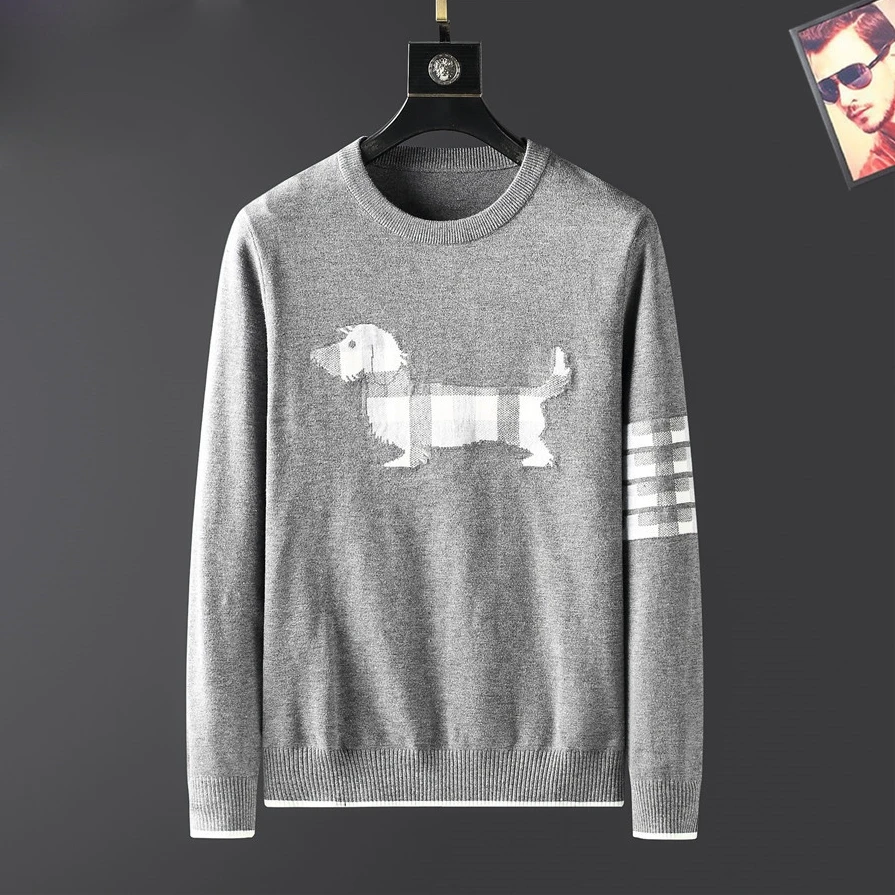 2022 spring fall sweater knitted oversized pullovers sweaters korean fashion clothing knit men harajuku clothes long sleeve tops free global shipping