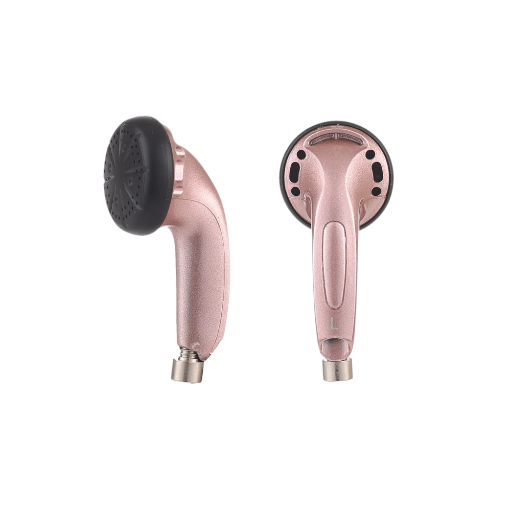 Pink DIY MX500 толстые головки MMCX вставные наушники EMX500 наушники - Цвет: Pink