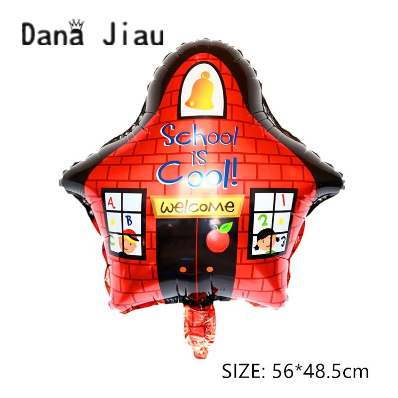 Dana Jiau Новый шар из фольги для мальчиков и девочек украшение Красного дома школы