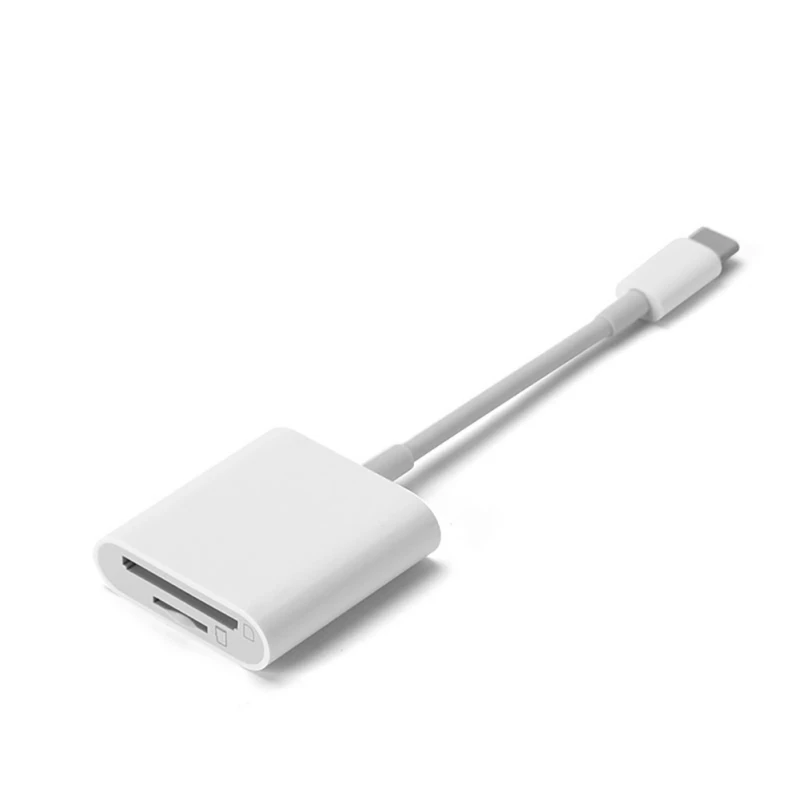 Универсальный usb type-C для SD/TF считыватель карт OTG адаптер для iPad MacBook Pro Смартфон ноутбук