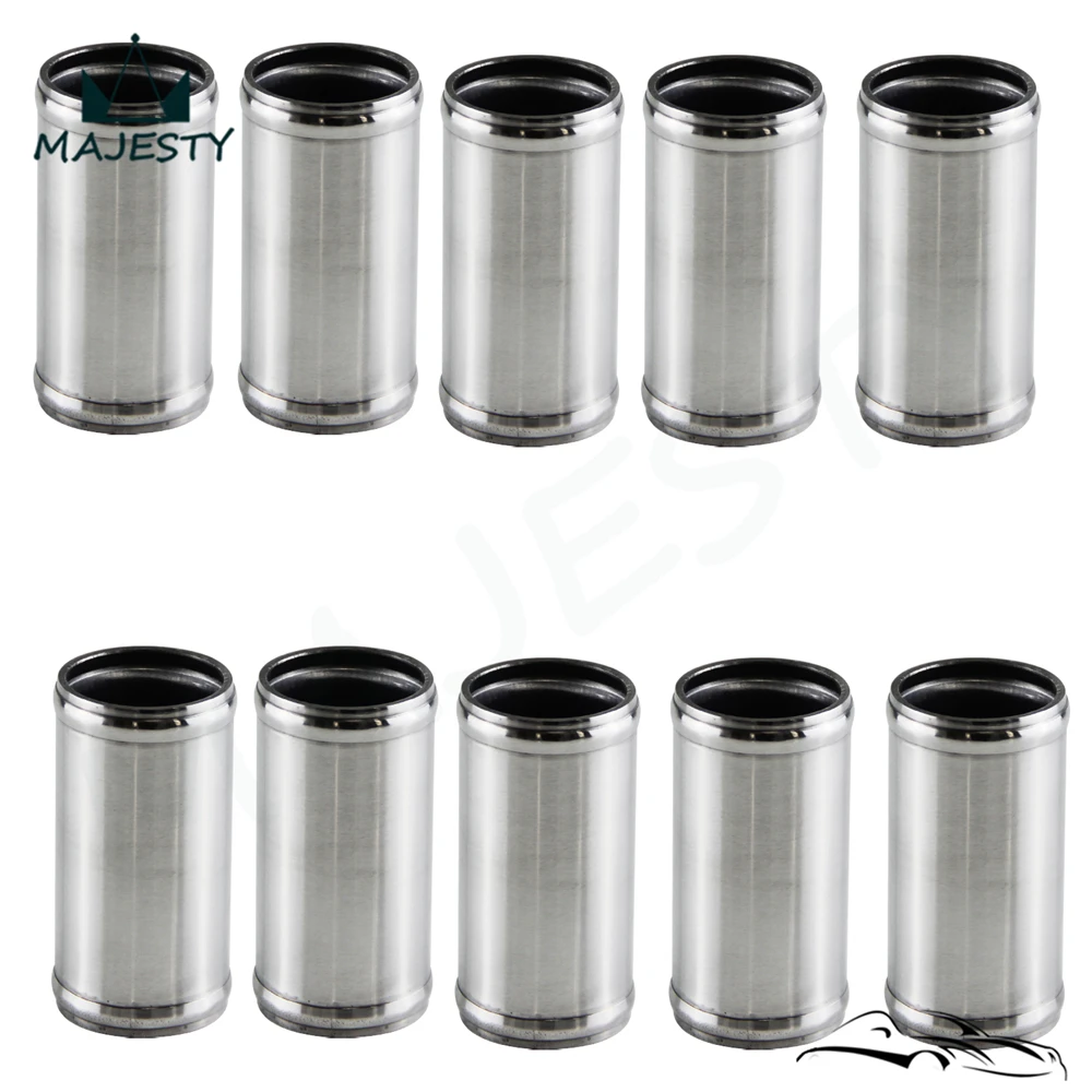 1.5'' 38mm Aluminum Hose Adapter Tube Joiner Pipe Coupler Connector 10PCS L=3'' |