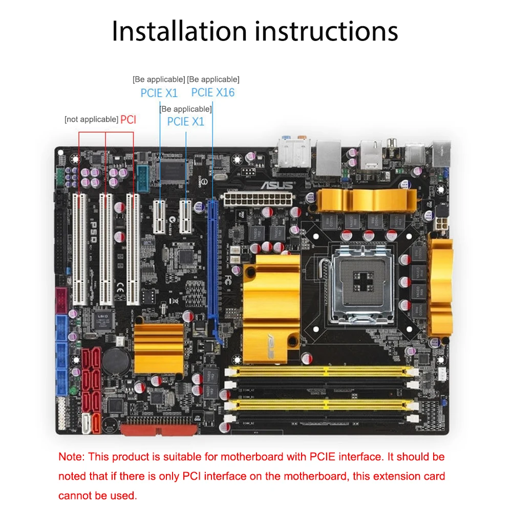 

PCI-E To SATA Expansion Card Internal Adapter Converter 4 Port SATA3.0 Expansion Card Support Hot Plug Heat Exchange For CHIA