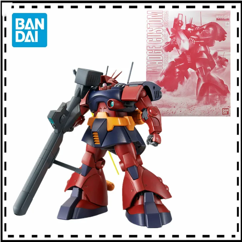 

Bandai Gundam Anime Figures Mg 1/100 MS-09H Dwadge Custom Gundam Model Assembled Anime Action Figure Collection Model