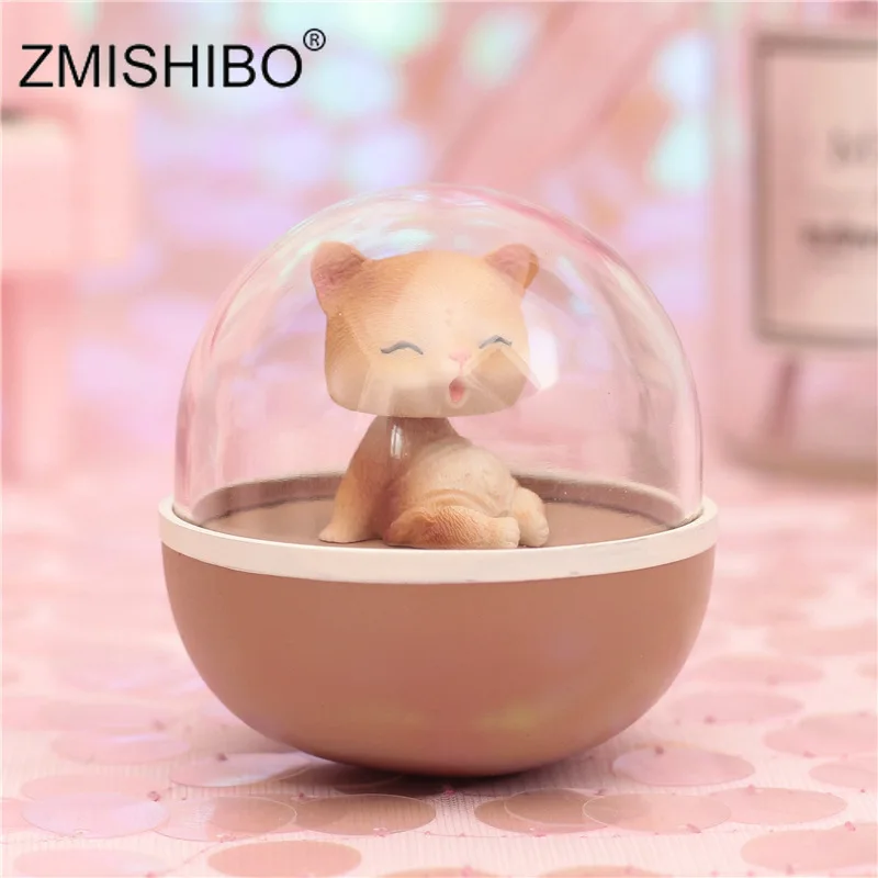 ZMISHIBO милый ленивый мяу украшение Настольная лампа из полимерного материала кошка Ночной светильник без светильник стакан Оранжевый кот домашний декор вырезанная детская игрушка
