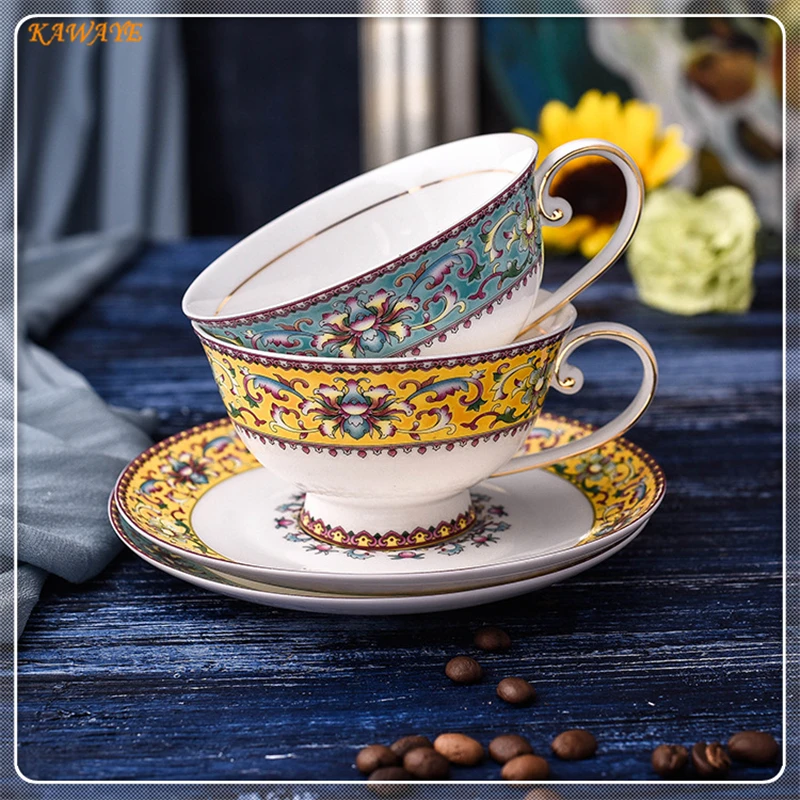 1 комплект чашка для молока и кофе европейский стиль чая с блюдцем
