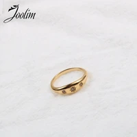 joolim high end gold pvd 2021 new bohemian moon star sun declaration rings for women stainless steel jewelry wholesale