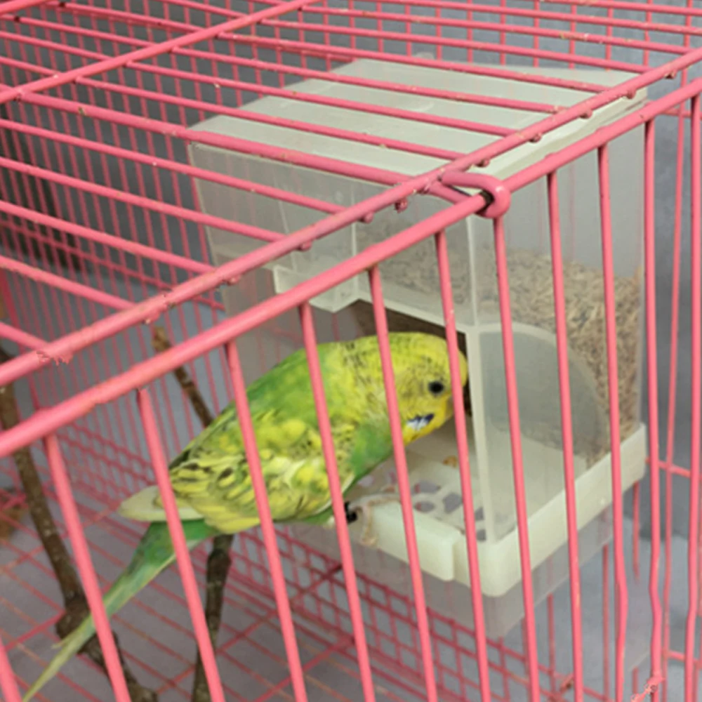 Автоматические Домашние любимцы птицы Попугай корм для домашней короб кормления