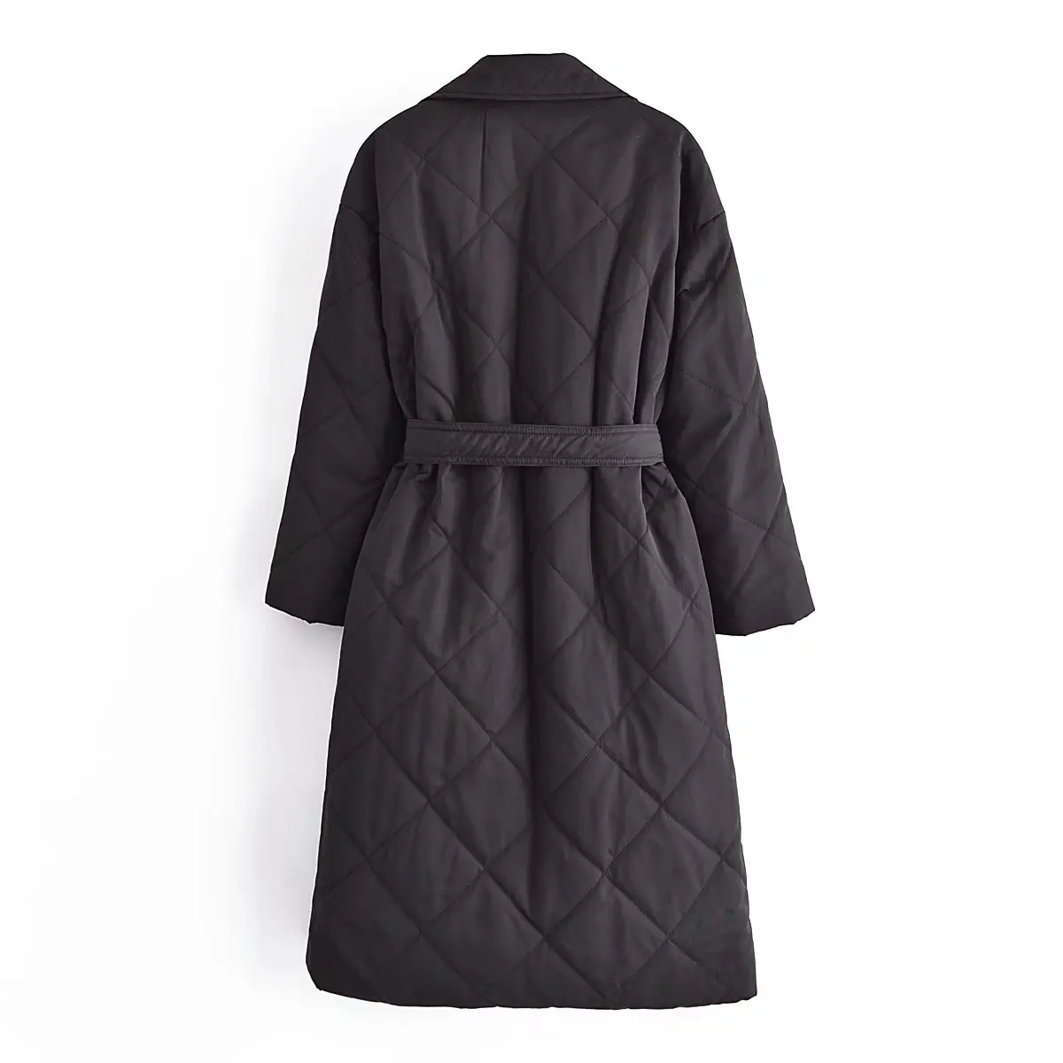 KEYANKETIAN ZA 2021 new women's winter long parka double-breasted coat women's Harajuku fashion oversize coat