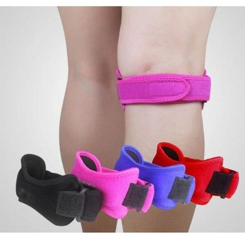 

1Pcs Patella Knee Strap Adjustable Jumper's Running Tendon Support Brace Runners Knee Basketball Strap Support Band Wrap