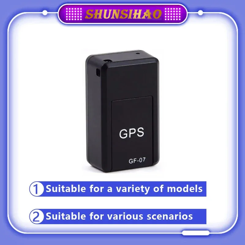 ShunSihao GF07 tracker GPS tracker micro intelligent locator high intensity magnetic adsorption for car anti theft record