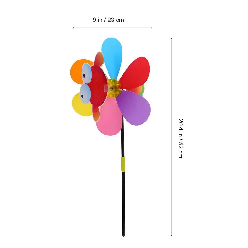 

10Pcs Cartoon Windmill Beautiful Windmill Garden Windmills Garden Decoration