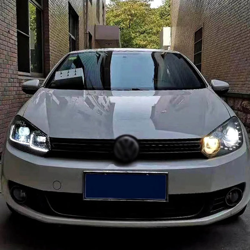 Передние фары в сборе для Volkswagen Golf 6 MK6 GTI 2009 2013|Фара авто сборе| |