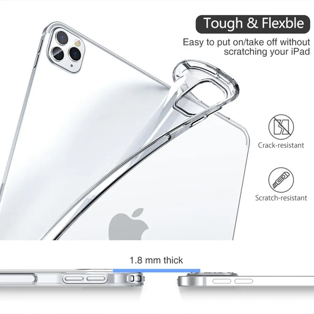 Чехол для ipad Pro 11 2020 Mini 1 2 3 4 5 с держателем карандашей | Компьютеры и офис