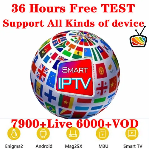 

HD Premium IPTV M3U XXX Multi Devices Smarters Pro Smart TV Android tv Live code VLC PC MAG250 IOS STB Free Test 24-36h