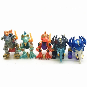 5PCS Fire Ice Beast Dragon Mix Lot of 5pcs Gifts Toys Kids Action Figure