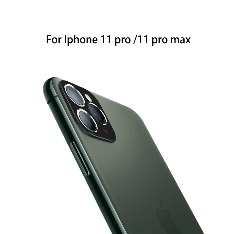 Металлическое защитное кольцо для объектива камеры для iPhone 11 Pro Max XS Max XR X 8 7 6 6S Plus Защитная крышка для задней камеры аксессуары