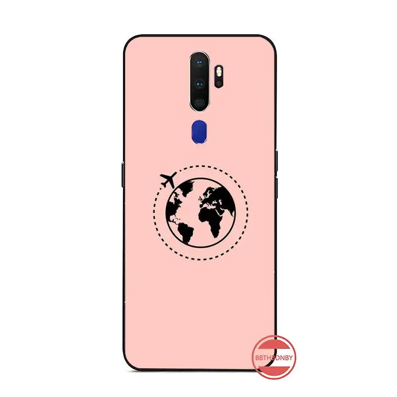 

Aircraft Moon cute cartoon Phone Case For OPPO F 1S 7 9 K1 A77 F3 RENO F11 A5 A9 2020 A73S R15 REALME PRO