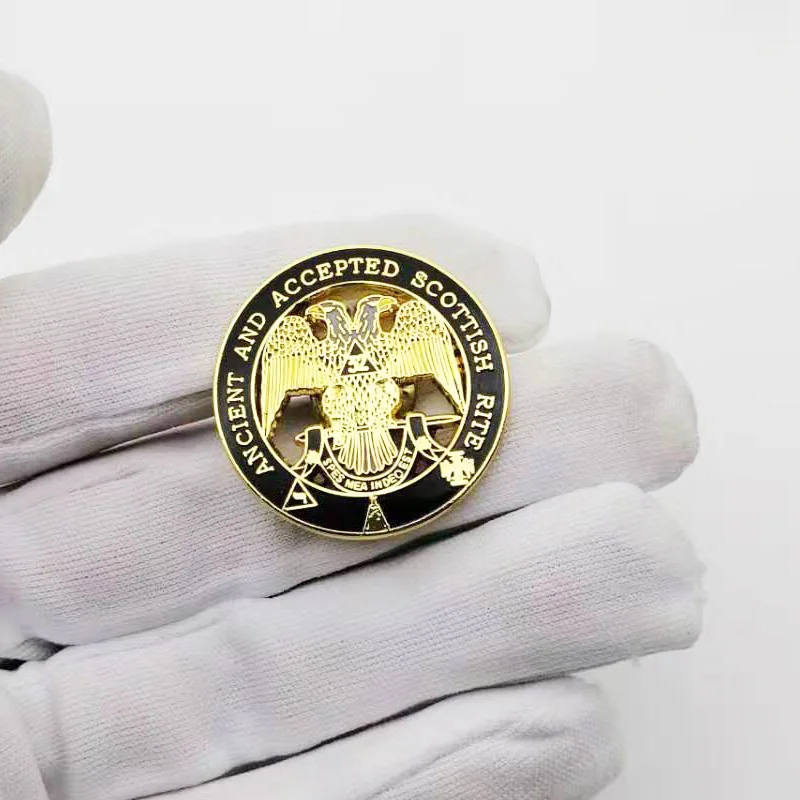 32 градуса шотландская этикетка масонская брошь заколка аксессуары для вечеринок