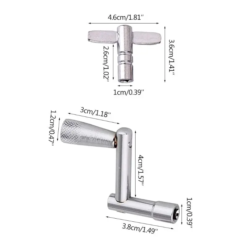 4 шт барабан ключи при непрерывном движения Скорость ключ Тюнинг ударного