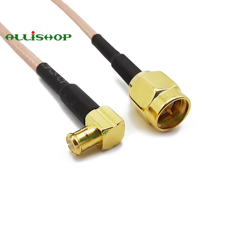 RF SMA Штекерный переключатель MCX прямоугольный RG316 ОТРЕЗОК кабеля штекер к штекеру