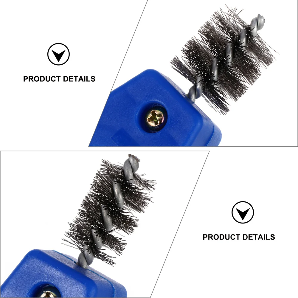 

1pc Battery Terminal Cleaning Brush Battery Cleaning Tool 4 in 1 Battery Brush