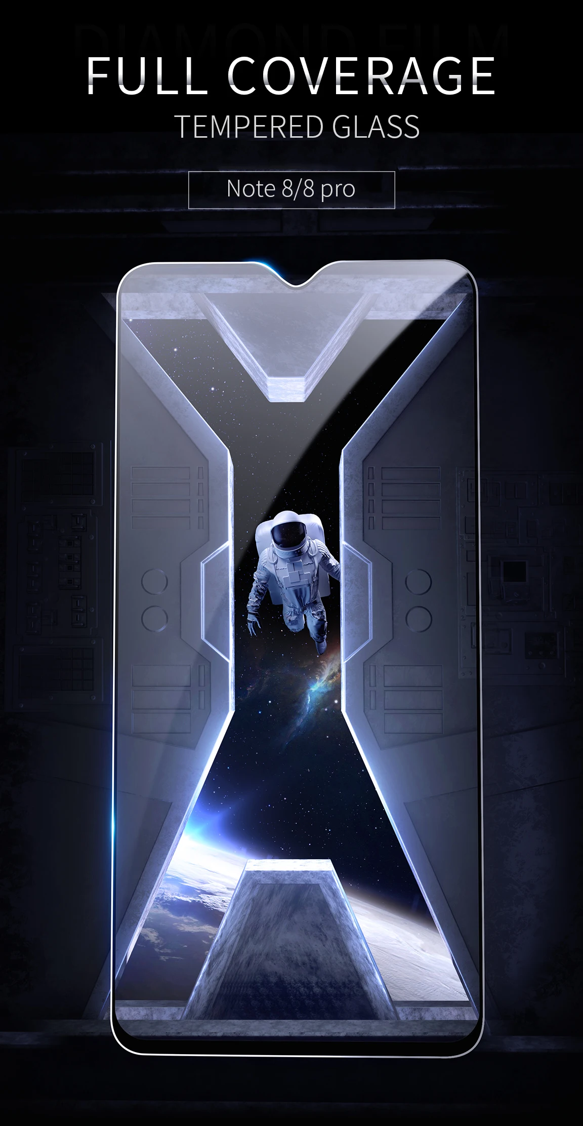 Для Xiaomi Redmi Note 8 Pro Чехол Xundd чехол для телефона Shookproof защитный чехол бампер Beetle защита экрана закаленное стекло